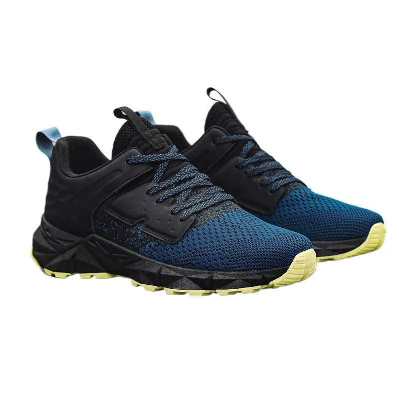 Men's Lace-Up Running and Tennis Shoes, Supportive Sports Sneakers