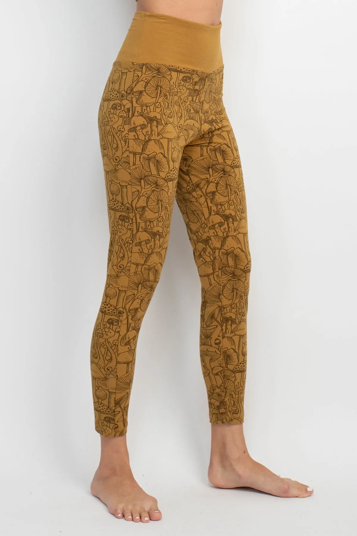 Mushroom Yoga Pants