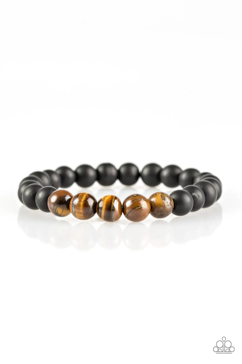 Open Door Jewelry - Amity - Brown Bracelet - Paparazzi Accessories