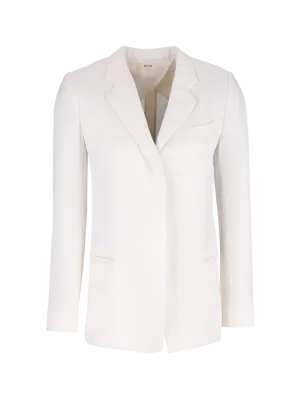 open-front tailored blazer