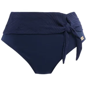 Ottawa High Waist Bikini Brief Ink Blue - Fantasie Swim