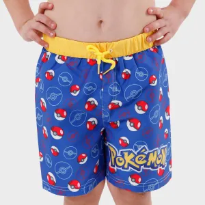 Pokemon Swim Shorts - Pokeball