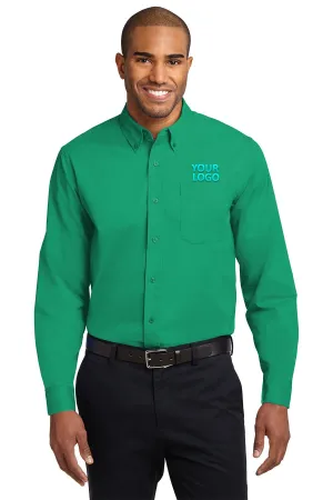 Port Authority Easy Care Custom Shirts, Court Green