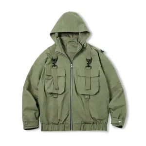 Retro Military Green Jackets