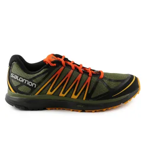 Salomon X-Tour Trail Running Shoe - Green/Black/Yellow (Mens)