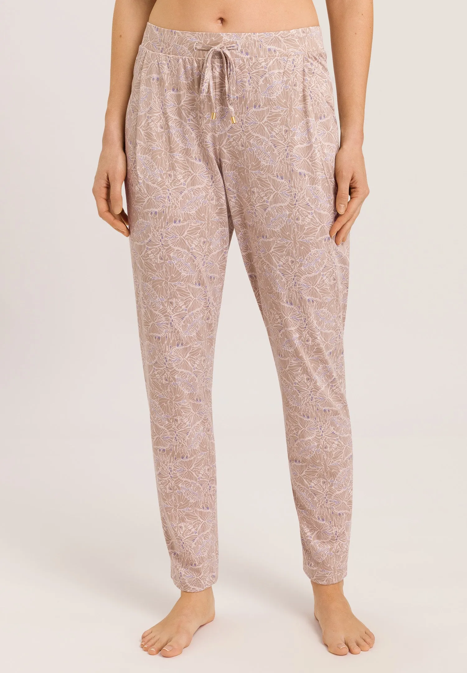 Sleep And Lounge Knit Pants Print | Abstract Butterflies 77882-2390