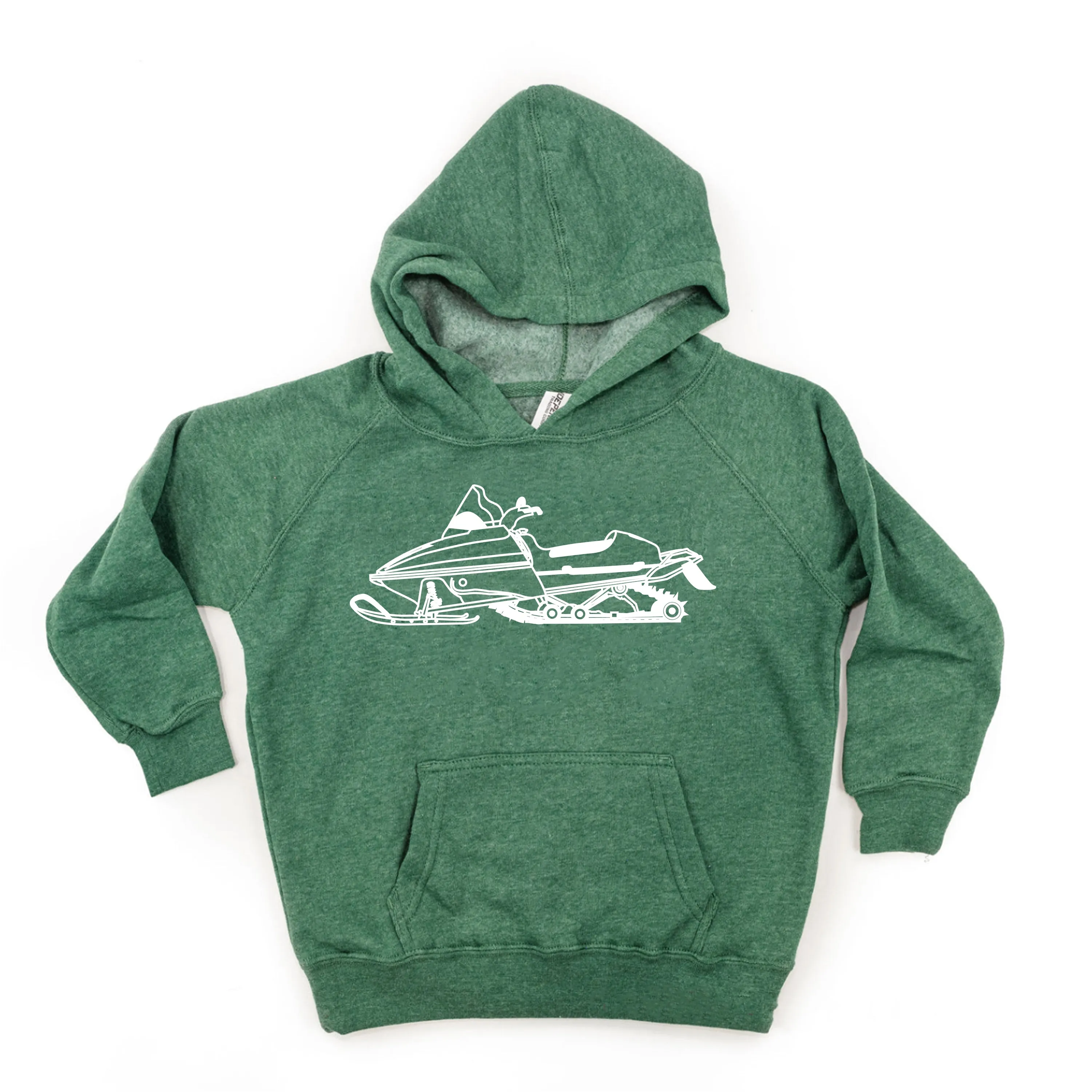 SNOWMOBILE - Minimalist Design - Child Hoodie