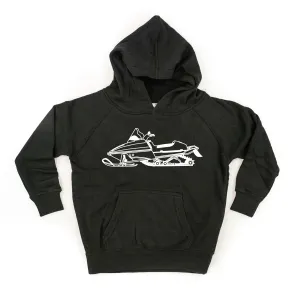 SNOWMOBILE - Minimalist Design - Child Hoodie