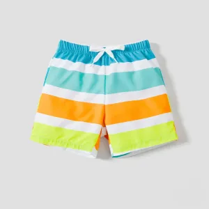 Stripe Swimming Trunk - Toddler Boy