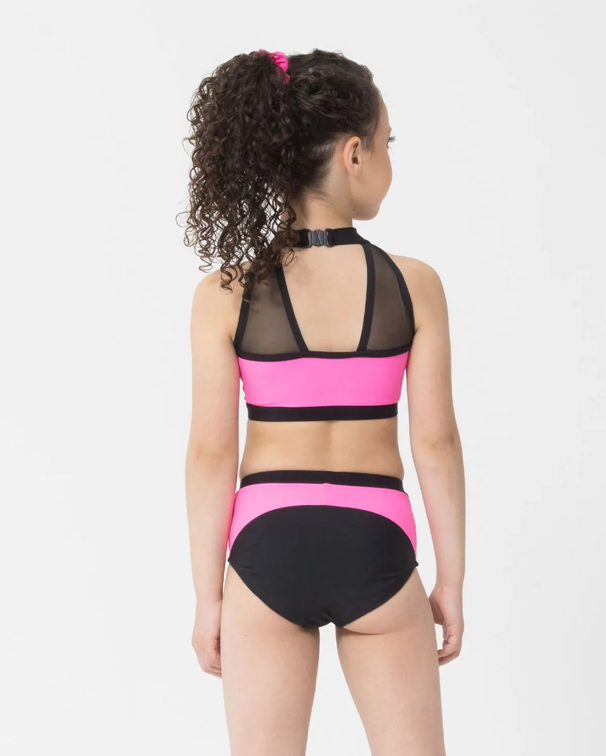 Studio 7, TENILLE CROP, Neon Pink, Adults, ADCT18