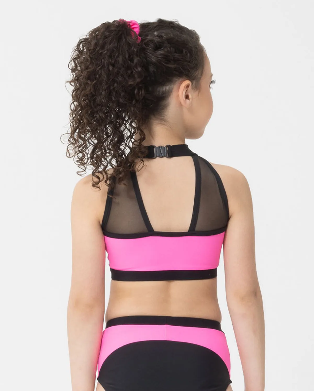 Studio 7, TENILLE CROP, Neon Pink, Adults, ADCT18