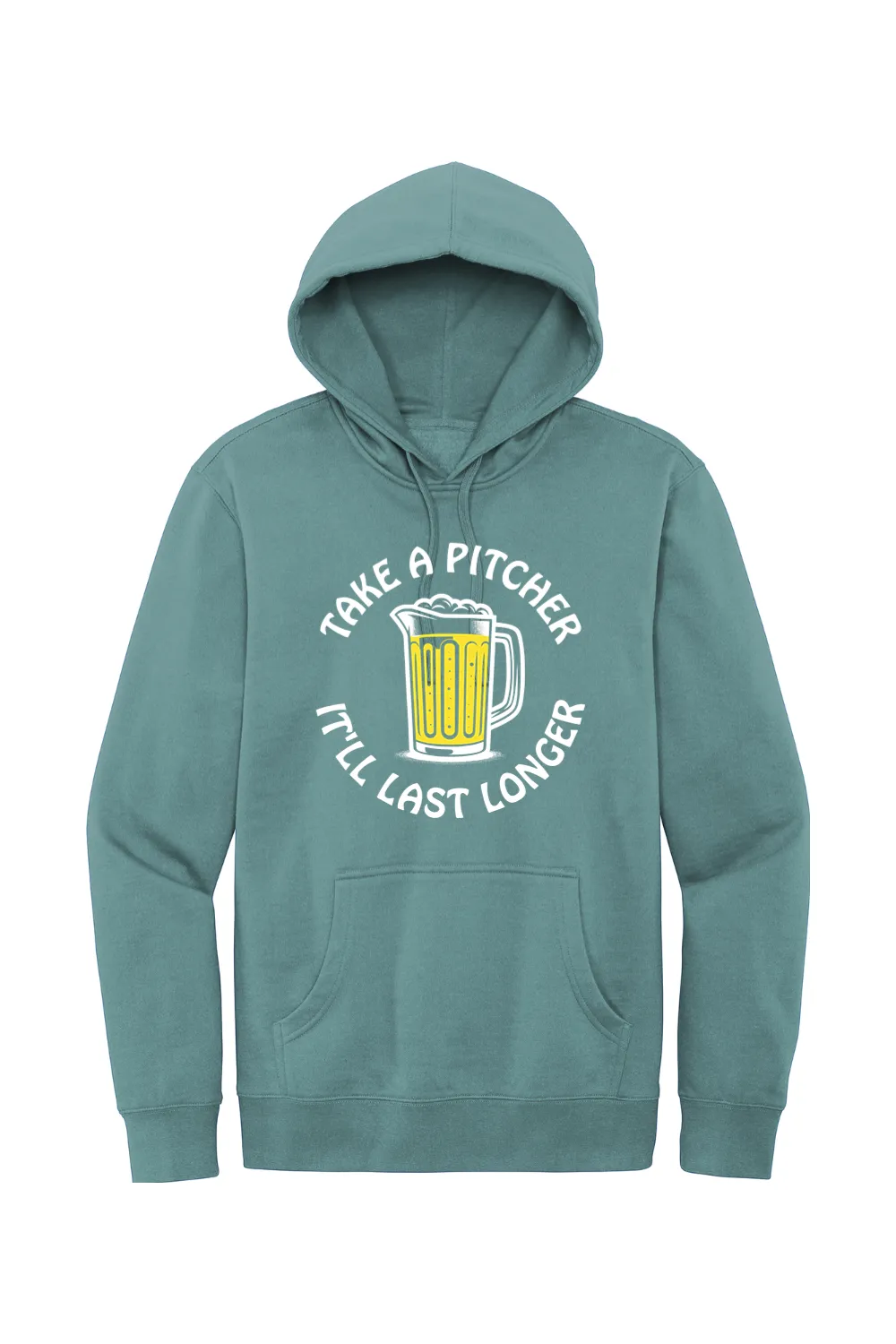 Take a Pitcher, It'll Last Longer - Fleece Hoodie