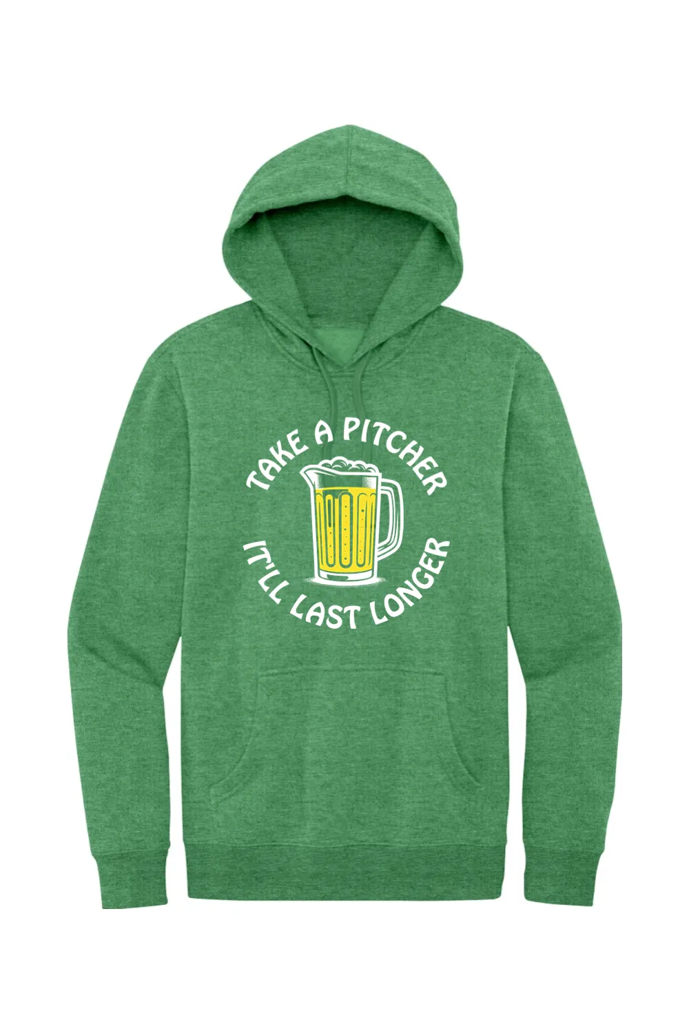 Take a Pitcher, It'll Last Longer - Fleece Hoodie