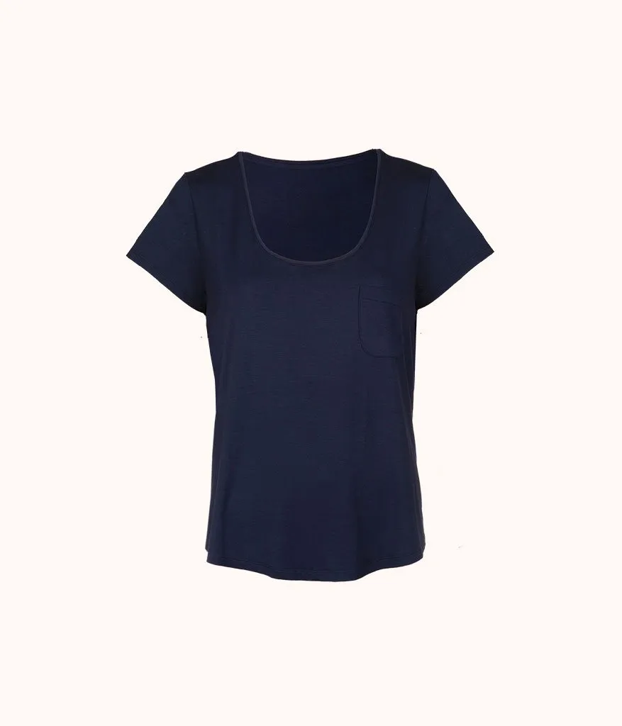 The All-Day Tee: Midnight Navy