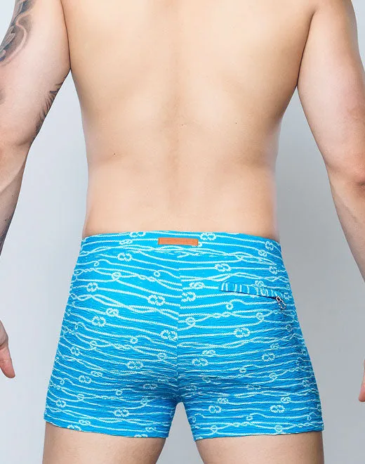 V60 TEXTURED SWIM TRUNKS-MANROPE