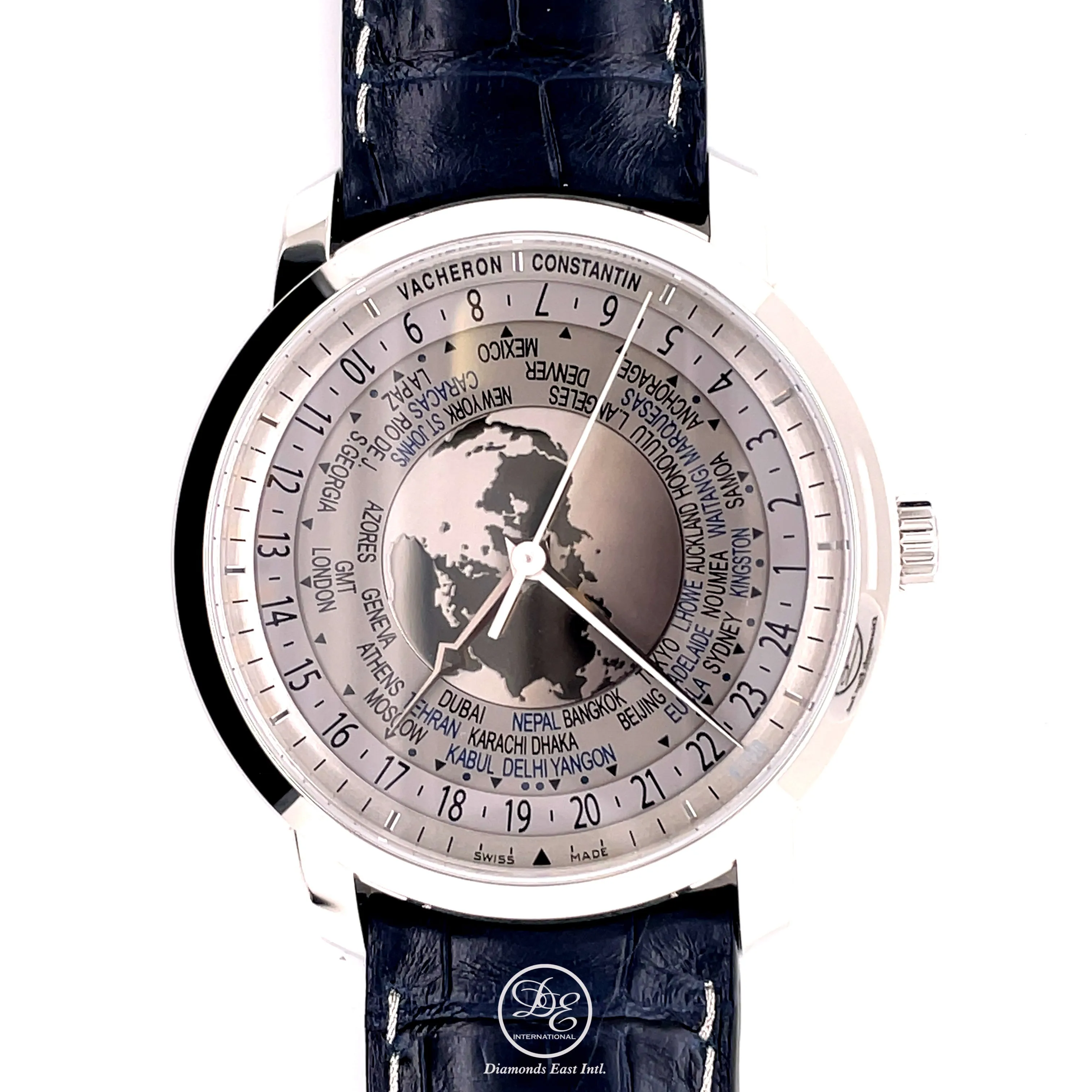 VACHERON CONSTANTIN Traditionnelle World Time Platinum LIMITED EDITION  86060/000p-9979 NEW