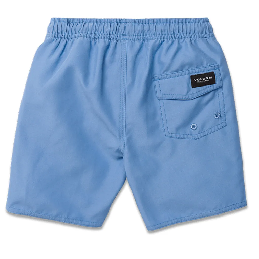 Volcom Boys Lido Solid Trunk - Blue Bird