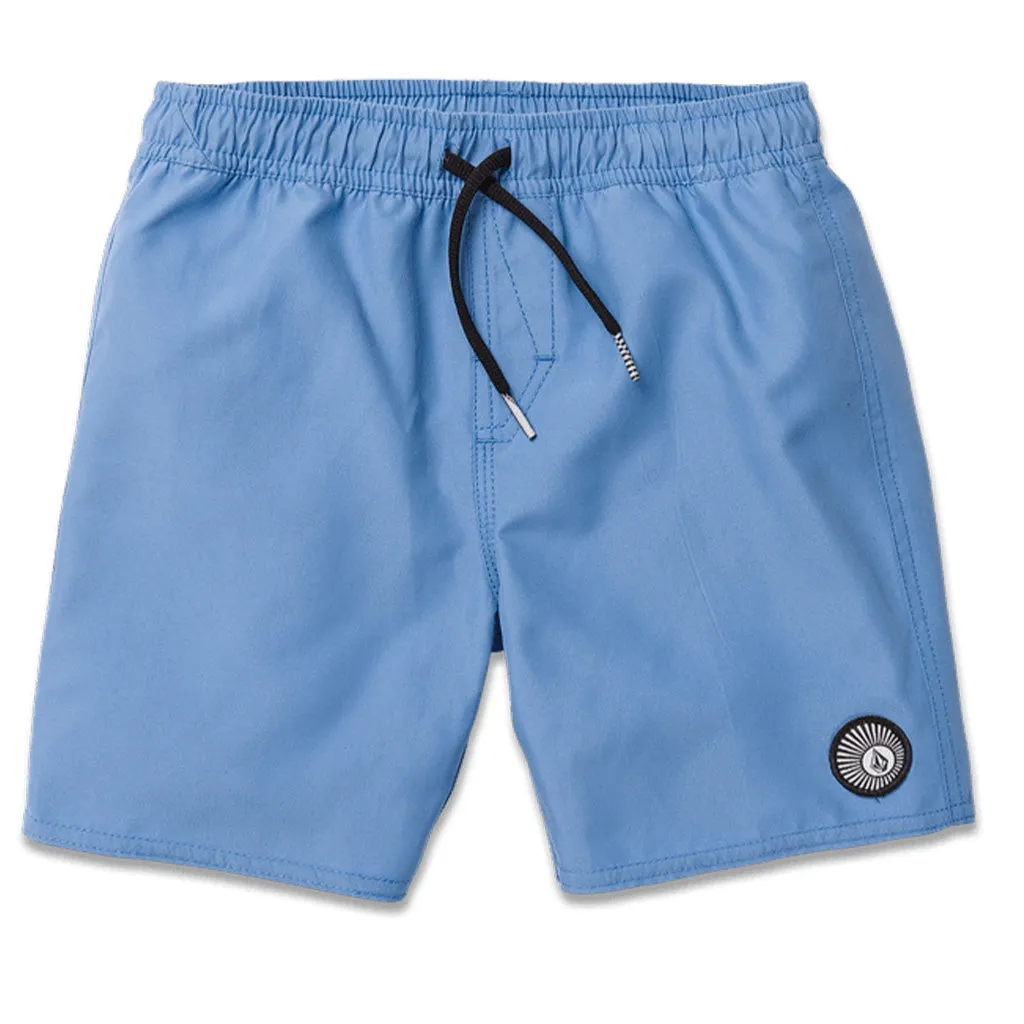 Volcom Boys Lido Solid Trunk - Blue Bird