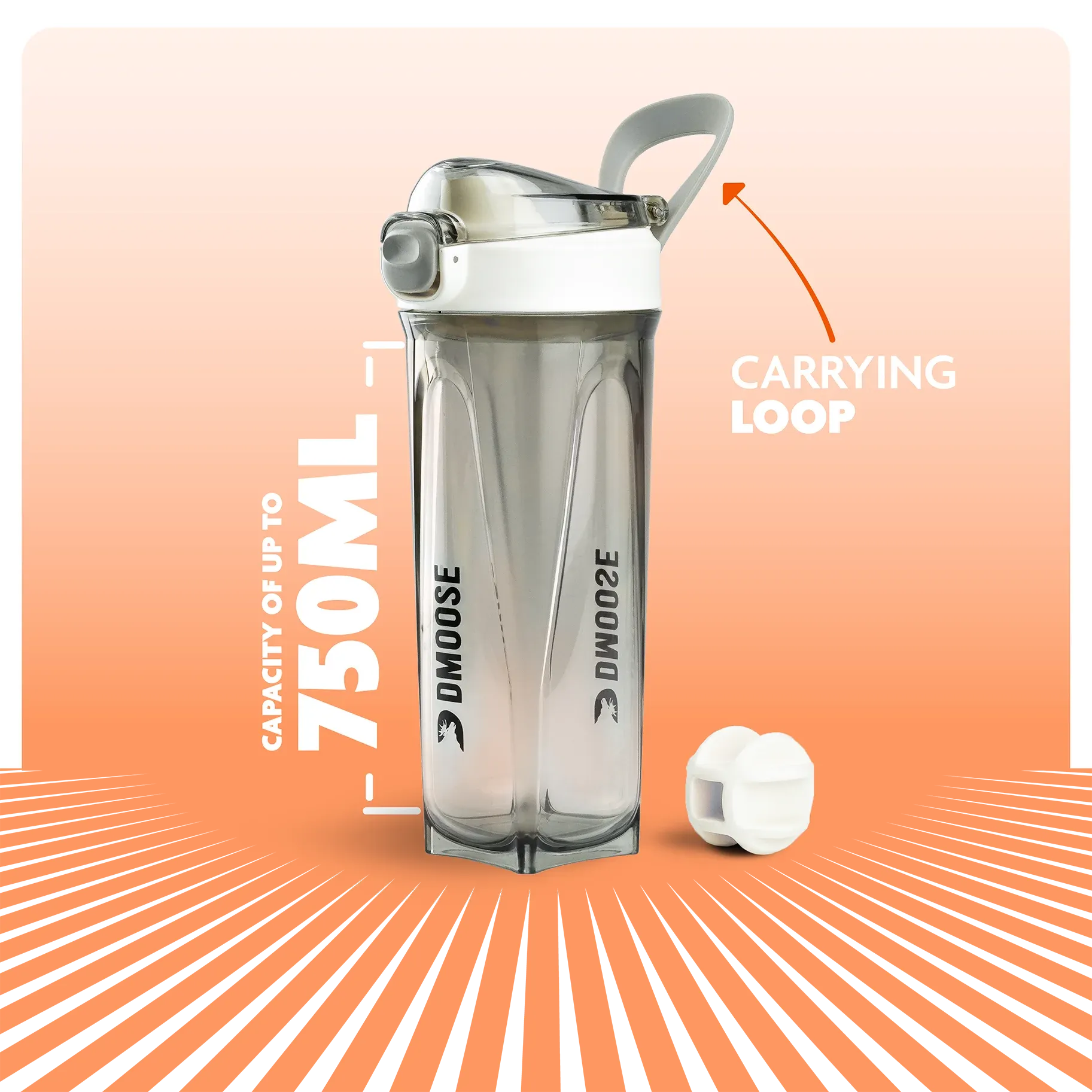 Workout Shaker Bottle - 750ml