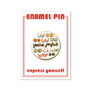 You're Perfect Boobs Enamel Pin