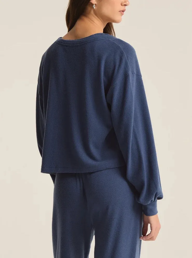 Z Supply Pocket Long Sleeve Top